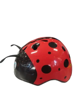 Used LADY BUG Bike Helmet Red SM