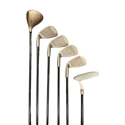 Used, La Jolla MODEL 120 OversizedJUNIOR, Jr Package Set RH, Black, 6 Piece, Putter, 3-9/PW, 1/3 Wood, Super Flex Graphite Shaft