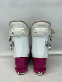 Used Lange STARLET 60 Girls DH Ski Boot Purple 195 MP - Y13
