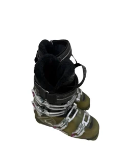 Used Lange SX 80 Womens Ski Boots Green 245 MP - M06.5 - W07.5