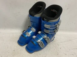 Used Lange TEAM 60 Boys DH Ski Boot Royal Blue 215 MP - J03