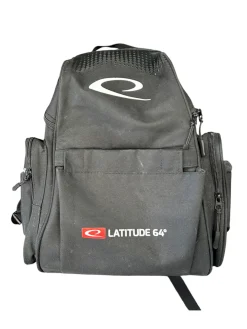 Used Latitude 64 BACKPACK Disc Golf Backpack Black