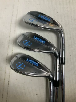 Used Lazarus MILLED 52 56 60 WEDGE SET Mens Package Set RH Grey 4 Piece