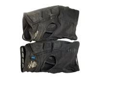 Used LEATT AIRFLEX BIKE KNEE GUARDS Black Large