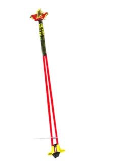 Used Leki PRC 700 Carbon Series Trigger Shark Mens Cross Country Ski Poles Yellow 160 cm / 63 in