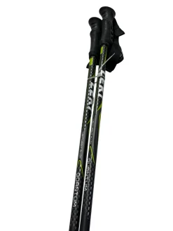 Used LEKI QUANTUM Ski Poles Grey 130 cm / 52 in