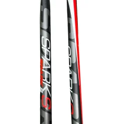 Used LEKI SPARK S Mens DH Ski Pole Black 135 cm / 54 in