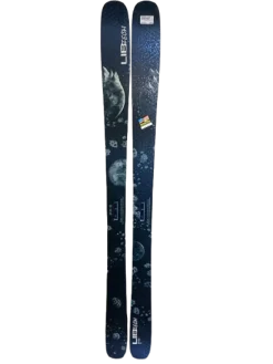 Used LIB TECH 23 UFO 105 Mens Skis Only Black 185 cm