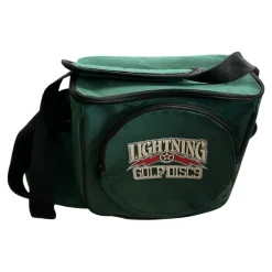 Used Lightning Disc Golf Bag Dark Green
