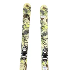 Used Line INVADER TWIN TIPS Mens DH Ski/Binding Yellow 171 cm