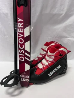 Used L.L. Bean DISCOVERY Boys XC Ski/Binding