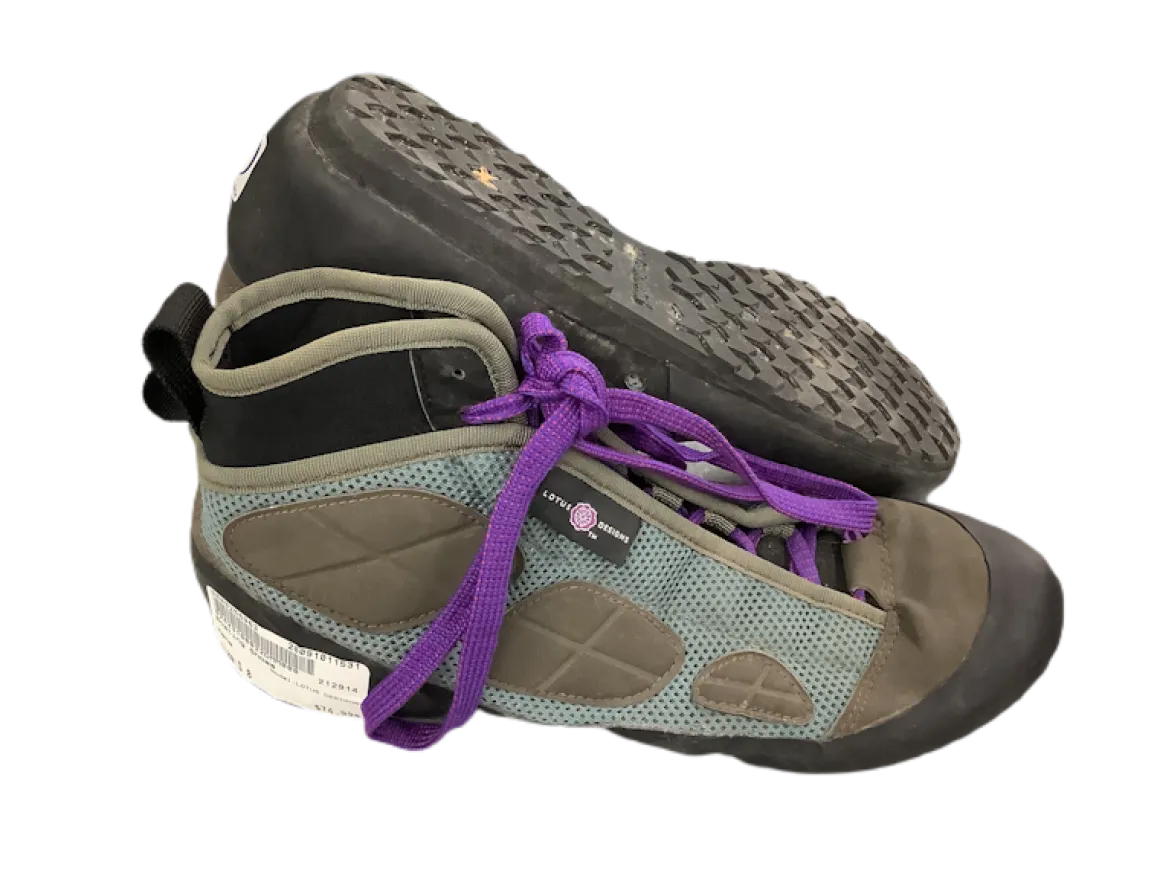 Used LOTUS DESIGNS Climbing Shoes Senior 8