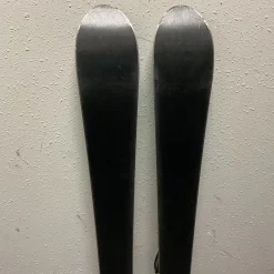 Used LUNA DH SKIS Girls DH Ski/Binding White And Carolina Blue 120 cm
