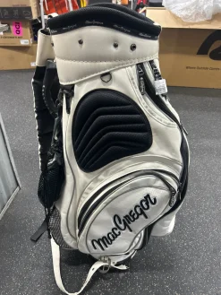 Used MacGregor TOUR BAG Mens Cart Bag White