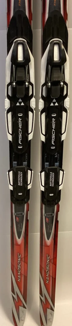 Used Madshus NANOSONIC 160CM Boys' Cross Country Ski Combo