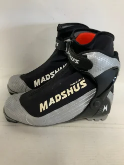 Used Madshus RACE RPU Womens NNN XC Ski Boots Grey M 07-07.5 / W 08-08.5