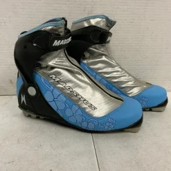 Used Madshus Womens NNN XC Ski Boots Royal Blue W 07-07.5 / JR 05.5-06
