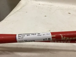 Used Marker SKI POLE Girls DH Ski Pole Red 90 cm / 36 in