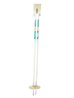 Used Marker TWIN CAM CLASSIC Womens DH Ski Pole White 115 cm / 46 in