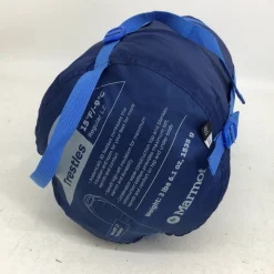Used Marmot TRESTLES 15 REGULAR Sleeping Bag Royal Blue Senior