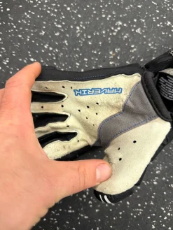 Used Maverik CHARGER Lacrosse Gloves Junior Black 10