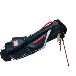 Used Maxfli 3 WAY Teen Stand Bag Navy Blue