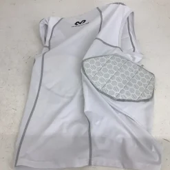 Used McDavid SR SMALL PADDED SHIRT FB Top Adult White SM