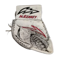Used MCKENNEY PRO SPEC 470 Inter Goalie Catcher White