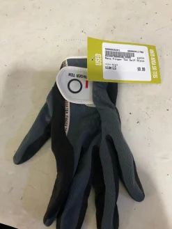 Used Mens Golf Glove Black LG