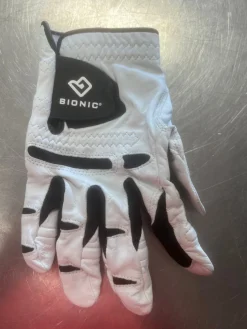 Used Mens Golf Glove White M/L