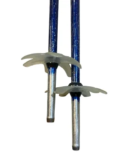 Used MetalStorm SKI POLES Mens DH Ski Pole Navy Blue 120 cm / 48 in