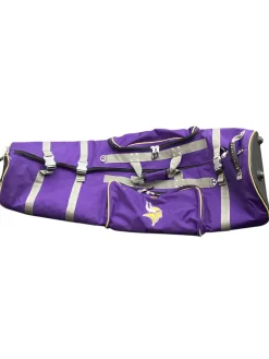 Used MINNESOTA VIKINGS Travel Bag Purple