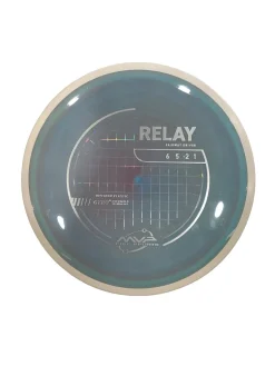 Used MVP NEUTRON RELAY Disc Golf Mid Range Grey 173g