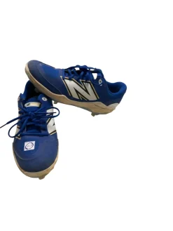 Used New Balance FRESH FOAM BB/SB Cleats Royal Blue Senior 10.5