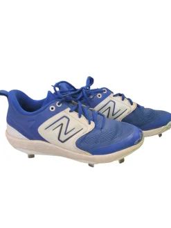 Used New Balance METAL BB/SB Cleats Royal Blue Senior 8.5