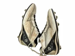 Used New Balance WARRIOR Adult FB Cleats White Senior 9