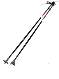 Used NEW SEVEN PEAKS Mens XC Ski Poles Black 150 cm / 59 in