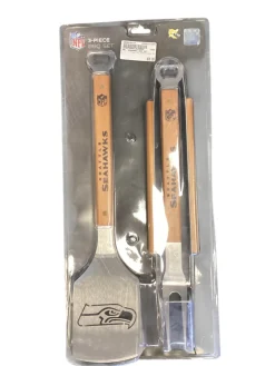 Used NFL SEAHAWKS BBQ SET Camping Cookware