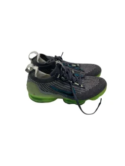 Used Nike AIR VAPORMAX 2021 FK DARK GREY VOLT Running/X-Train Shoes M Grey Youth 06.0