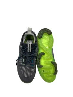 Used Nike AIR VAPORMAX 2021 FK DARK GREY VOLT Running/X-Train Shoes M Grey Youth 06.0