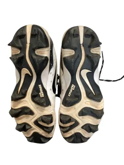 Used Nike FASTFLEX BASEBALL CLEAT BB/SB Cleats White Junior 01.5