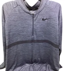 Used Nike GOLF QUARTER ZIP L.S. Other M Grey 2X