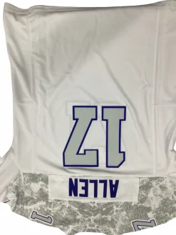 Used Nike JOSH ALLEN RIVALRIES JERSEY FB Top Adult White MD