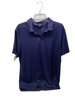 Used Nike NAVY BLUE DRIFIT SHIRT S.S. Golf Shirt M Navy Blue LG