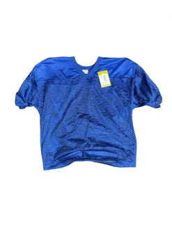 Used Nike PRACTICE JERSEY FB Top Adult Royal Blue SM