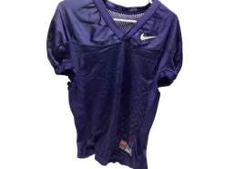 Used Nike PRACTICE JERSEY FB Top Adult Navy Blue LG