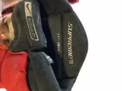 Used Nike SUPREME 70 Junior Gloves Red 11"