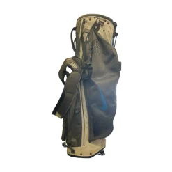 Used Nike 5 WAY STAND BAG Mens Stand Bag Grey