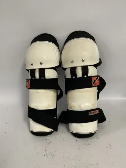 Used NO FEAR SHIN GUARDS Bike Shin Guards White LG