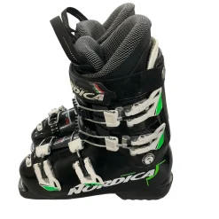 Used Nordica DOBERMANN GP 70 Boys DH Ski Boot Black 235 MP - J05.5 - W06.5